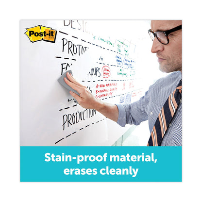 Post-it Dry Erase Surface with Adhesive Backing, 96" x 48", White