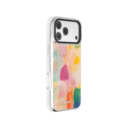 Cloud Scribble | Abstract Art iPhone Case