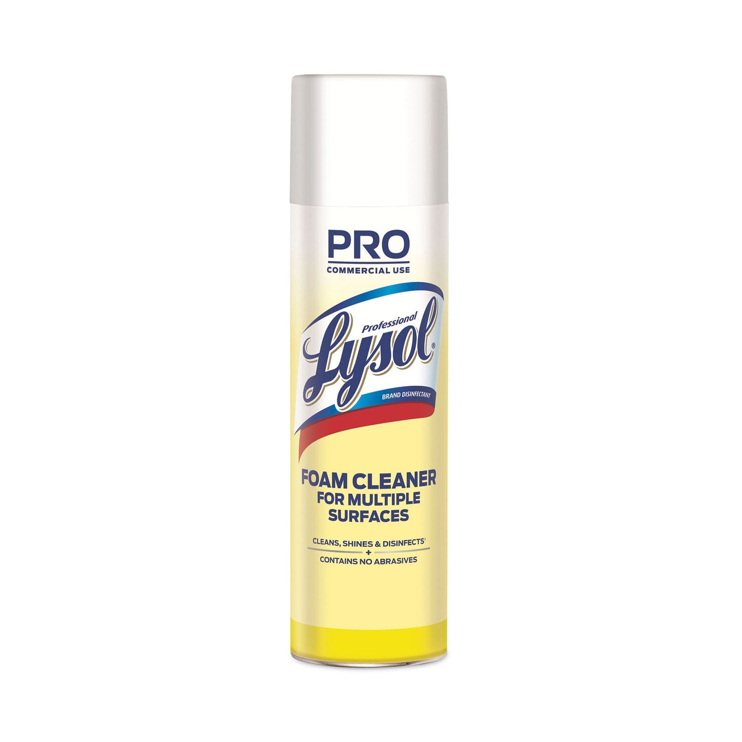 Professional LYSOL Disinfectant Foam Cleaner, 24 oz Aerosol Spray, 12/Carton