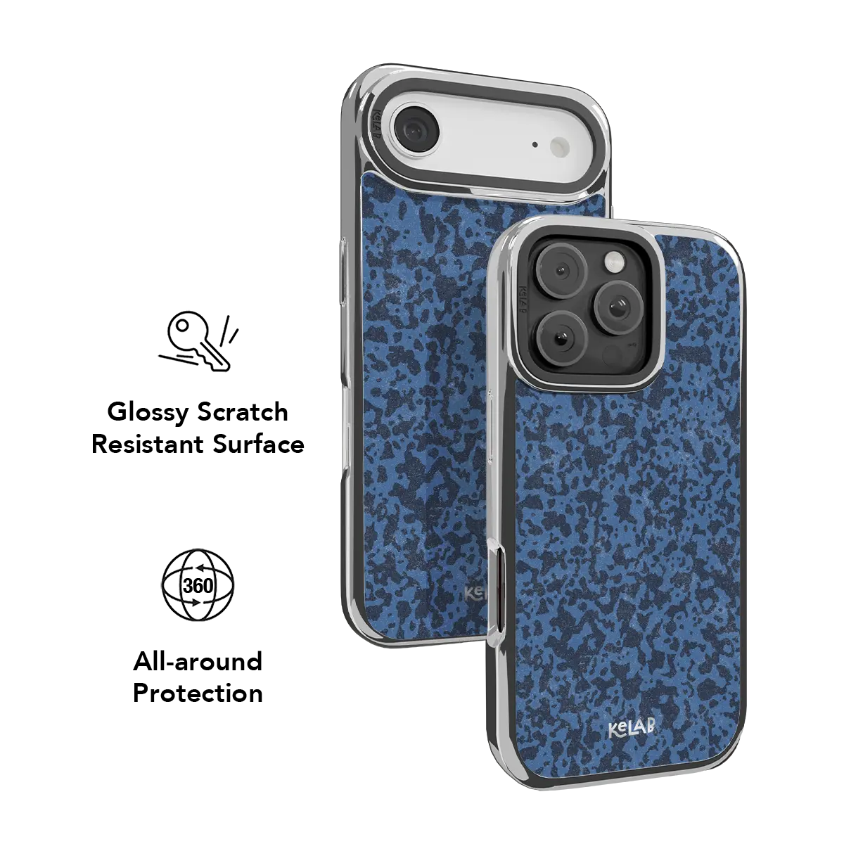 Deep Sea Static | Blue Marble iPhone Case