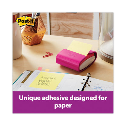 Post-it Original Canary Yellow Pop-up Refill Value Pack, 3" x 3", Canary Yellow, 100 Sheets/Pad, 24 Pads/Pack