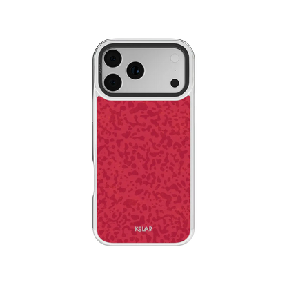 Velvet Vandal | Red Camo Pattern iPhone Case