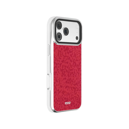 Velvet Vandal | Red Camo Pattern iPhone Case