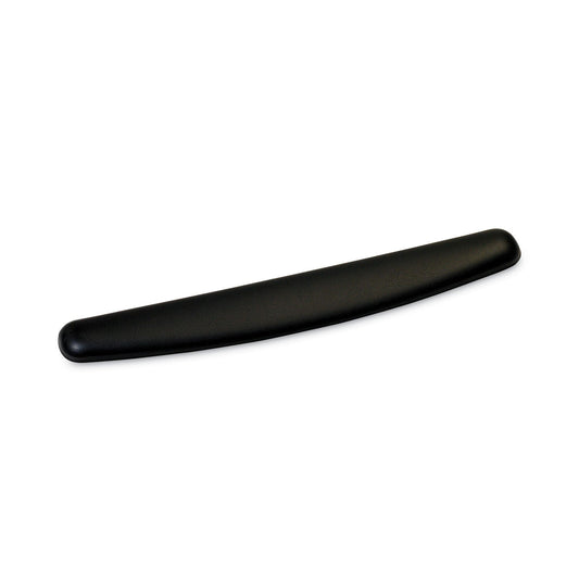 3M Antimicrobial Gel Compact Keyboard Wrist Rest, 18 x 2.75, Black