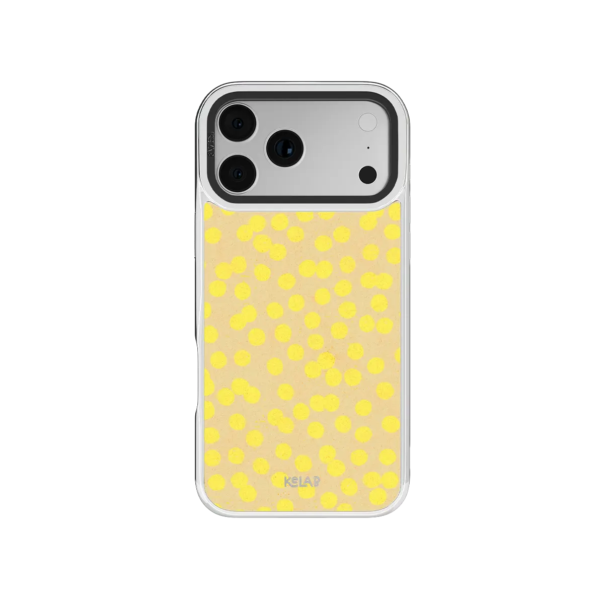 Lemon Drop | Yellow Dotted iPhone Case