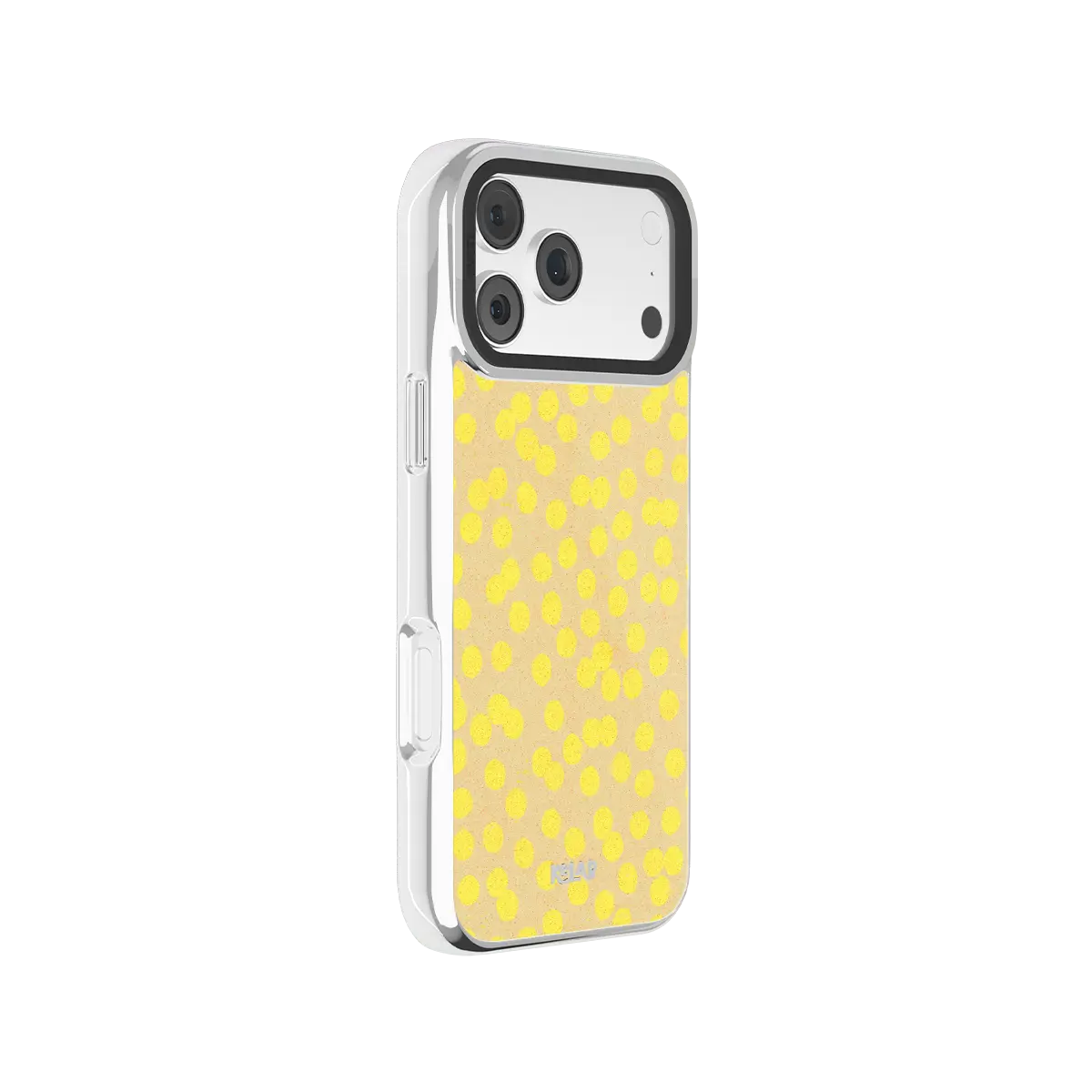 Lemon Drop | Yellow Dotted iPhone Case