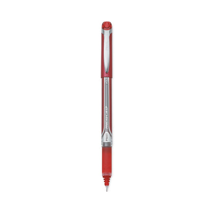 Pilot Precise Grip Roller Ball Pen, Stick, Bold 1 mm, Red Ink, Red Barrel