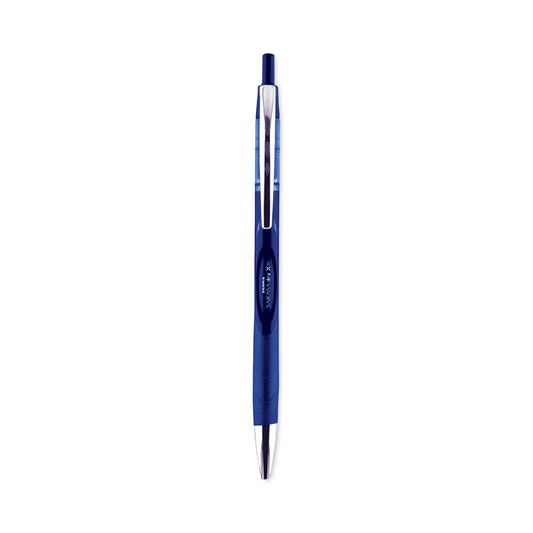 Zebra Sarasa Dry Gel X30 Gel Pen, Retractable, Medium 0.7 mm, Blue Ink, Blue Barrel, 12/Pack