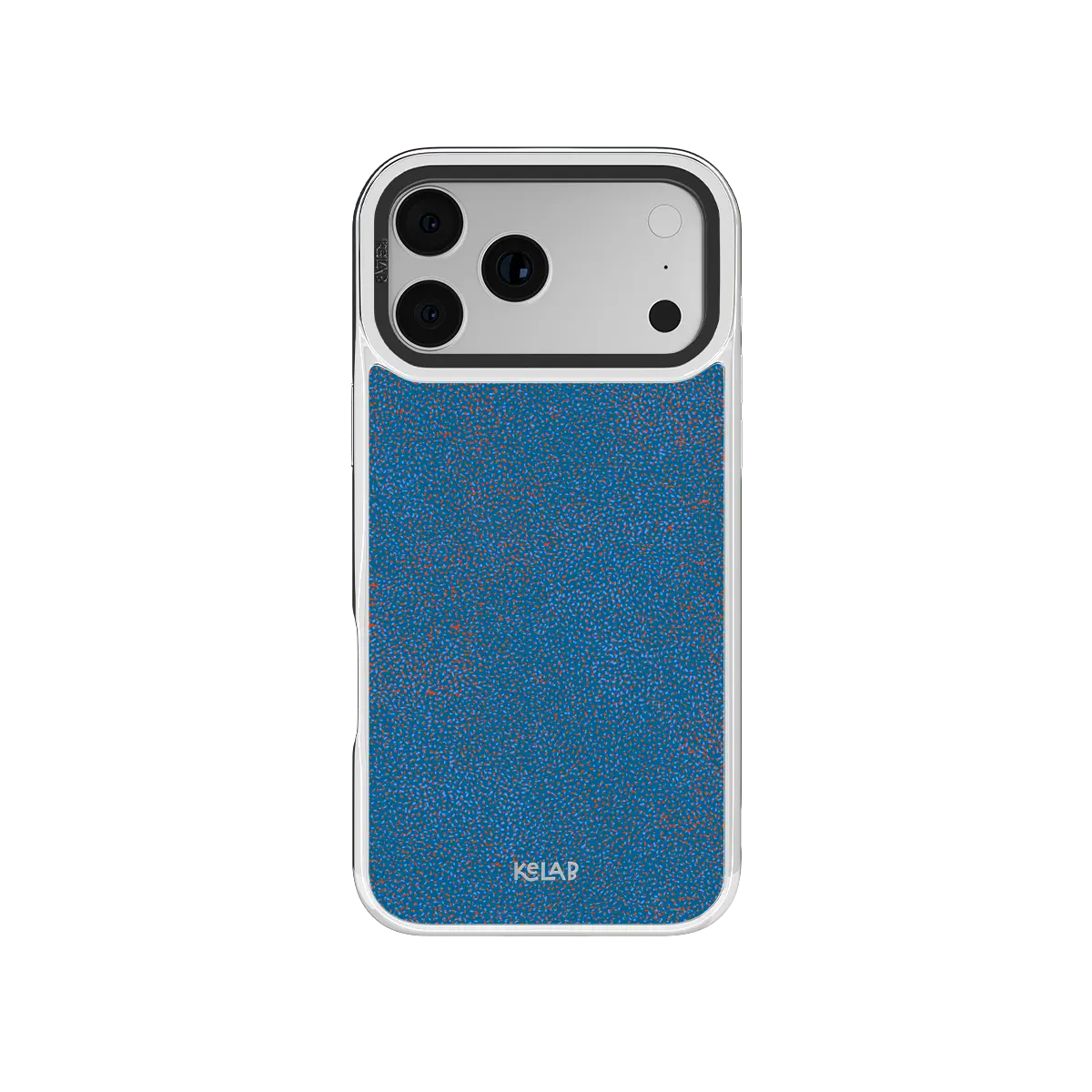 Digital Grain | Blue Micro Dotted iPhone Case