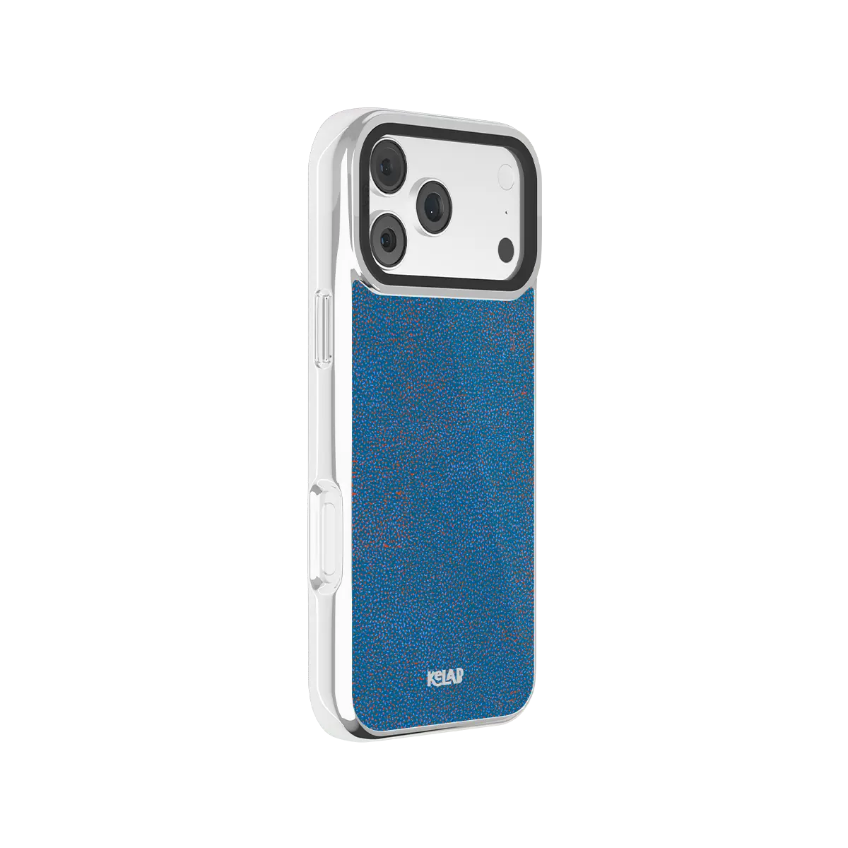 Digital Grain | Blue Micro Dotted iPhone Case
