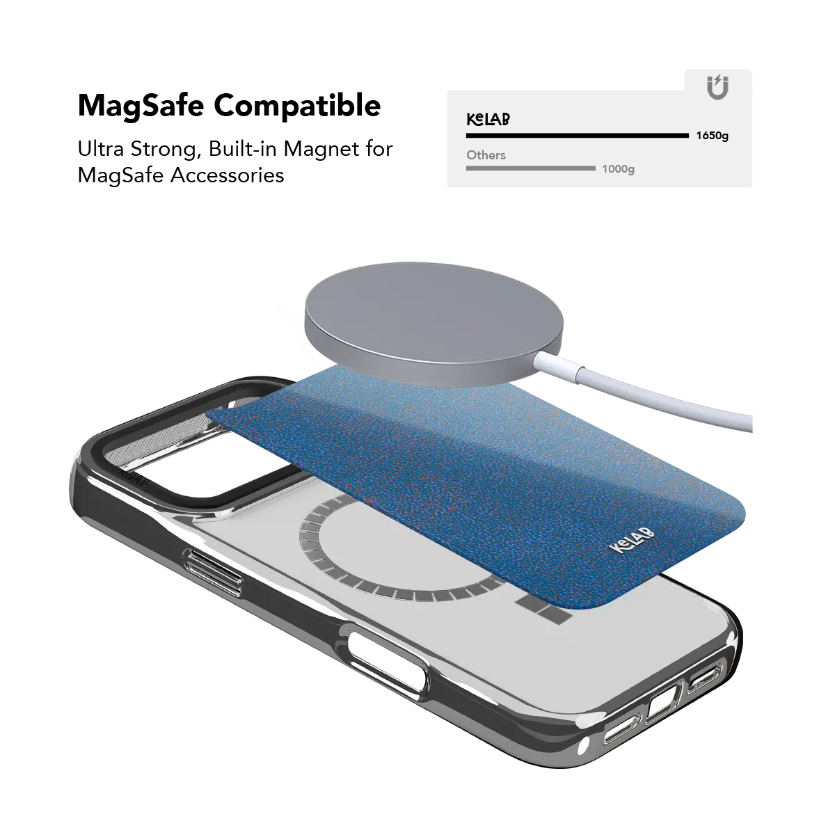 Digital Grain | Blue Micro Dotted iPhone Case