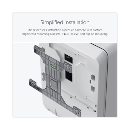 Kimberly-Clark Professional* ICON Automatic Roll Towel Dispenser, 20.12 x 16.37 x 13.5, White Mosaic