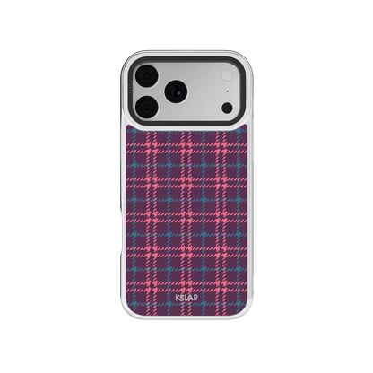 Orchid Tweed | Purple Plaid iPhone Case
