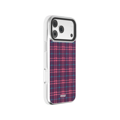 Orchid Tweed | Purple Plaid iPhone Case
