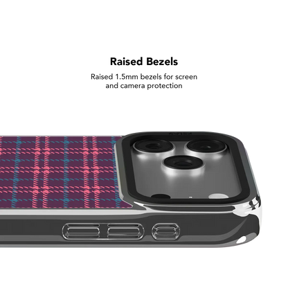 Orchid Tweed | Purple Plaid iPhone Case