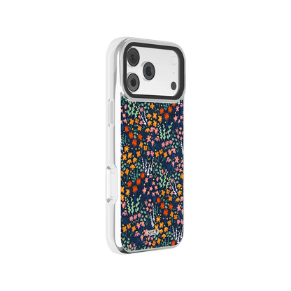 Midnight Meadow | Vibrant Wildflower iPhone Case