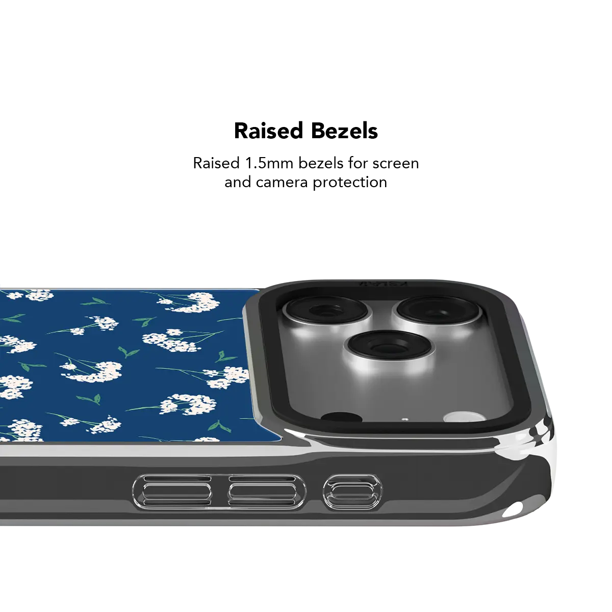 Cobalt Bloom | Blue Floral iPhone Case