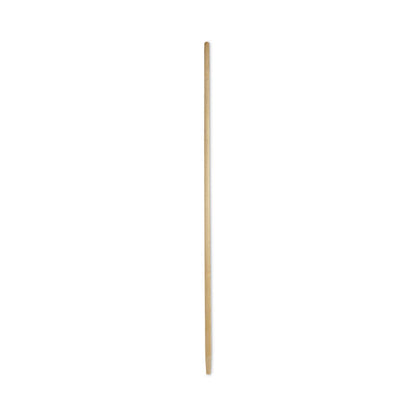 Boardwalk Tapered End Broom Handle, Lacquered Pine, 1.13" dia x 60", Natural