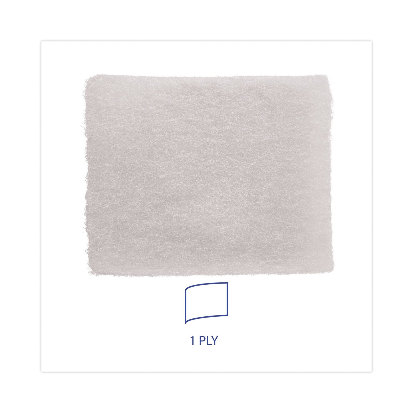 Boardwalk TrapEze Disposable Dusting Sheets, 5" x 125 ft, White, 250 Sheets/Roll, 2 Rolls/Carton