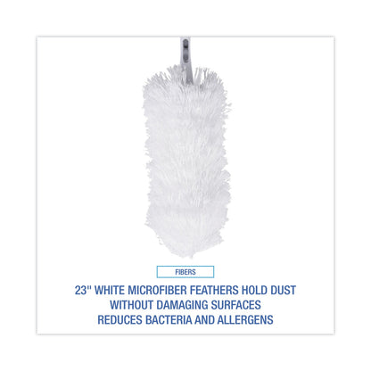Boardwalk MicroFeather Duster, Microfiber Feathers, Washable, 23", White