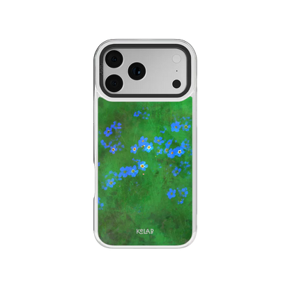 Forget Me Meadow | Vibrant Green Floral iPhone Case