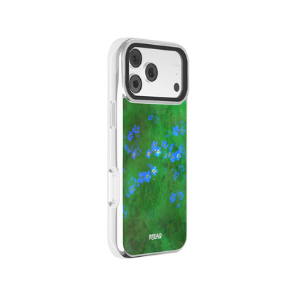 Forget Me Meadow | Vibrant Green Floral iPhone Case