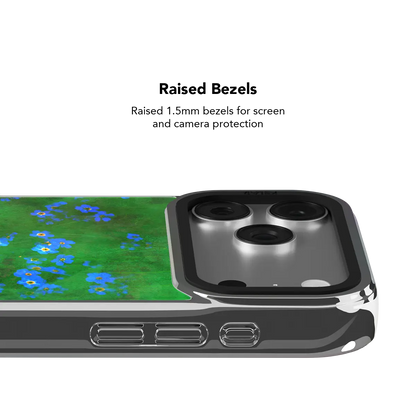 Forget Me Meadow | Vibrant Green Floral iPhone Case