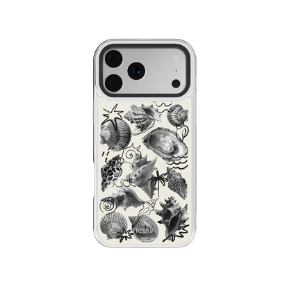 Coastal Curiosities | Seashell Sketch iPhone Case