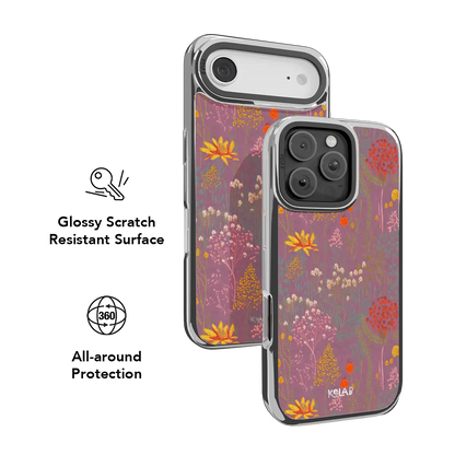 Wildflower Tapestry | Dusty Pink Floral iPhone Case