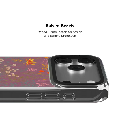 Wildflower Tapestry | Dusty Pink Floral iPhone Case