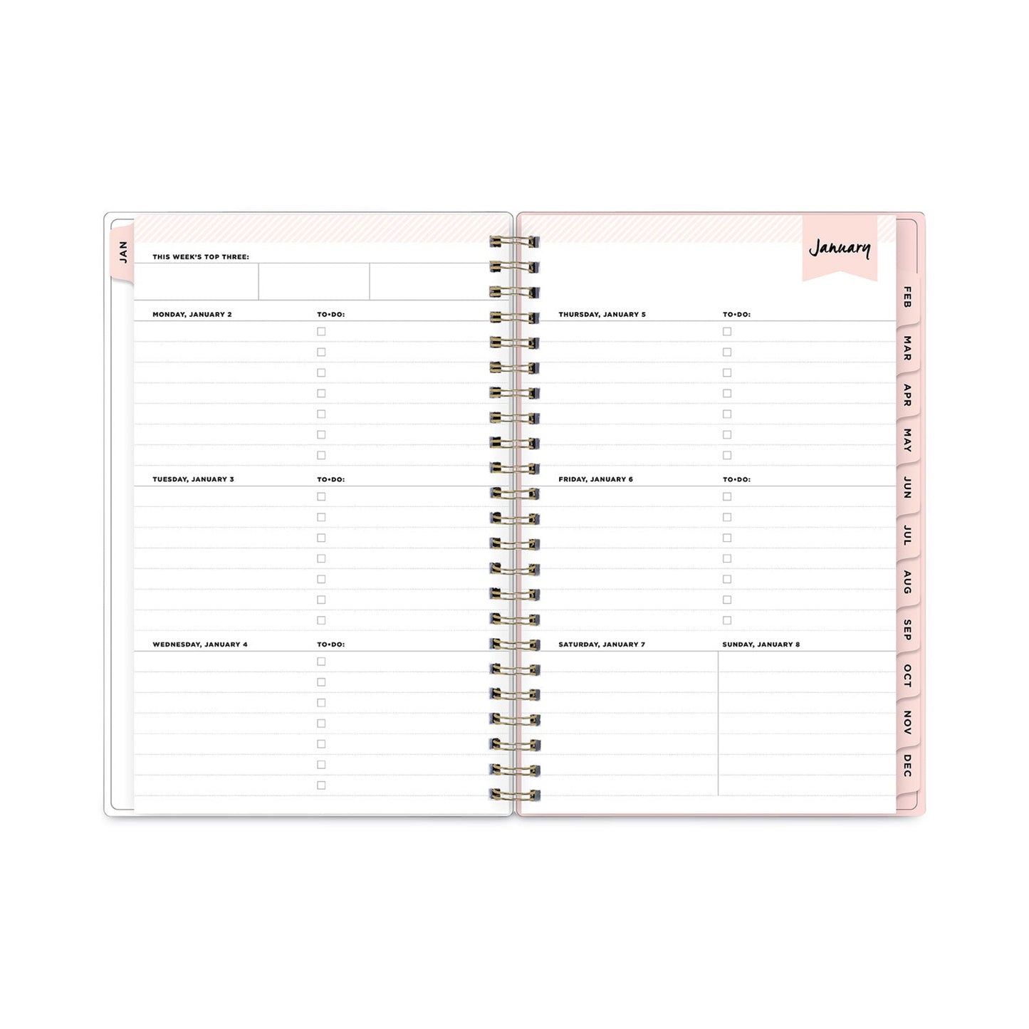 Blue Sky Day Designer Coming Up Roses Create-Your-Own Cover Weekly/Monthly Planner, 8 x 5, 12-Month (Jan to Dec): 2023