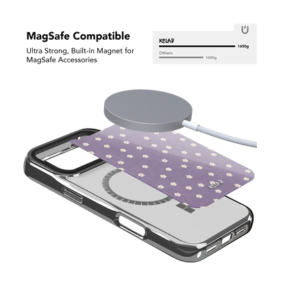 Violet Flora | Purple Daisy iPhone Case