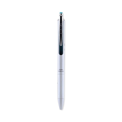 Zebra Sarasa Grand Gel Pen, Retractable, Medium 0.7 mm, Black Ink, White Barrel