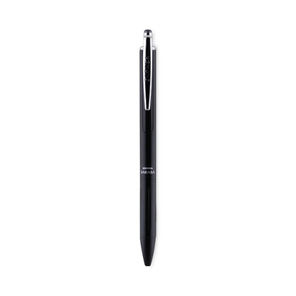 Zebra Sarasa Grand Gel Pen, Retractable, Medium 0.7 mm, Black Ink, Black Barrel