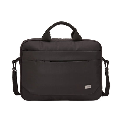 Case Logic Advantage Laptop Attache, Fits Devices Up to 11.6", Polyester, 11.8 x 2.2 x 10.2, Black