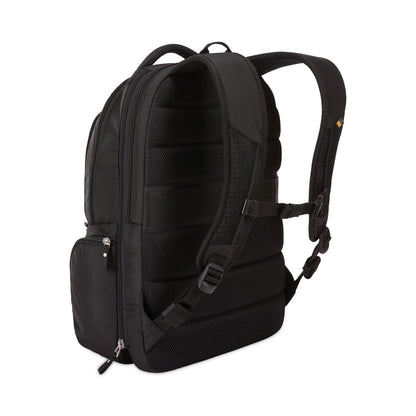 Case Logic Checkpoint Friendly Backpack, Fits Devices Up to 15.6", Polyester, 2.76 x 13.39 x 19.69, Black