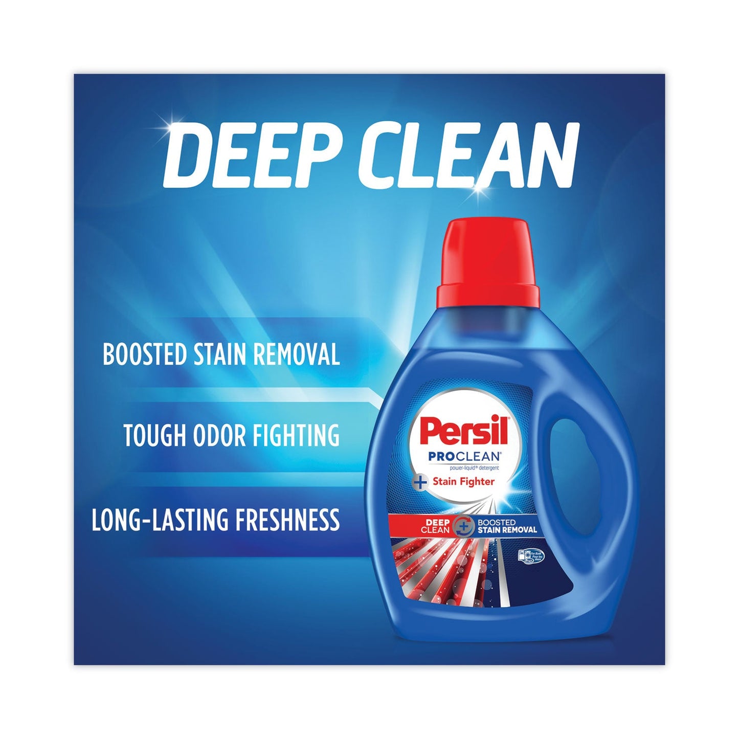 Persil ProClean Power-Liquid 2in1 Laundry Detergent, Fresh Scent, 100 oz Bottle