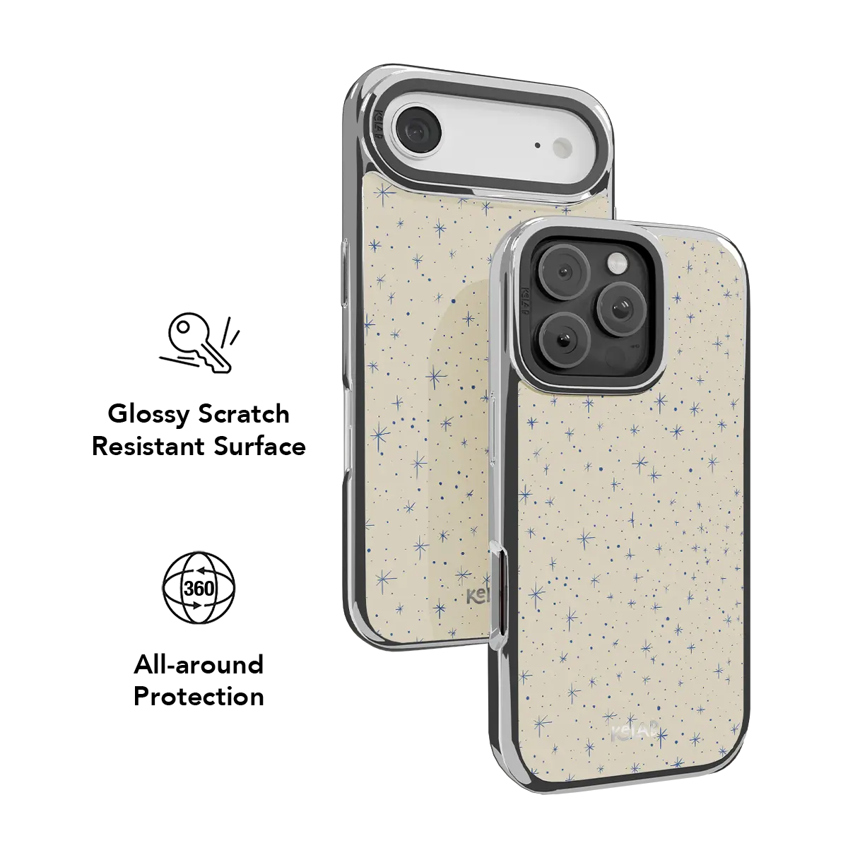 Pixel Constellation | Blue Starry iPhone Case