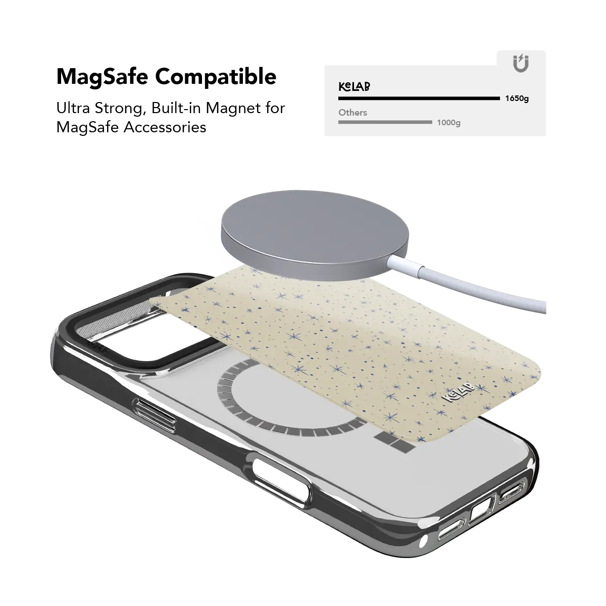 Pixel Constellation | Blue Starry iPhone Case