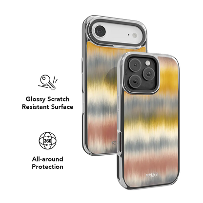 Golden Horizon | Digital Art iPhone Case