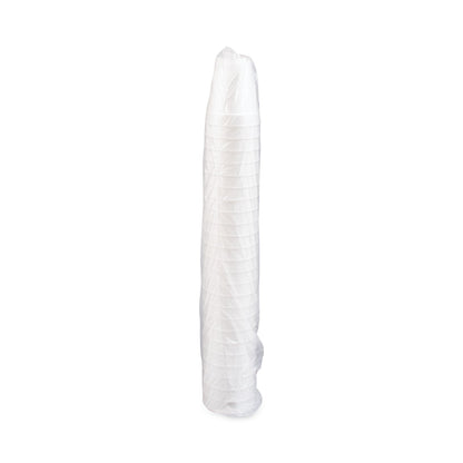 Dart Small Foam Drink Cups, 10 oz, Hot/Cold, White, 25/Bag, 40 Bags/Carton