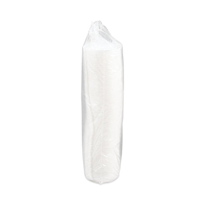 Dart Lift n' Lock Plastic Hot Cup Lids, Fits 10 oz to 14 oz Cups, White, 1,000/Carton