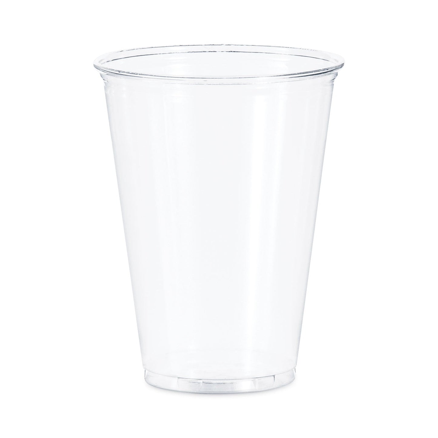 Dart Ultra Clear PET Cups, 10 oz, Tall, 50/Bag, 20 Bags/Carton