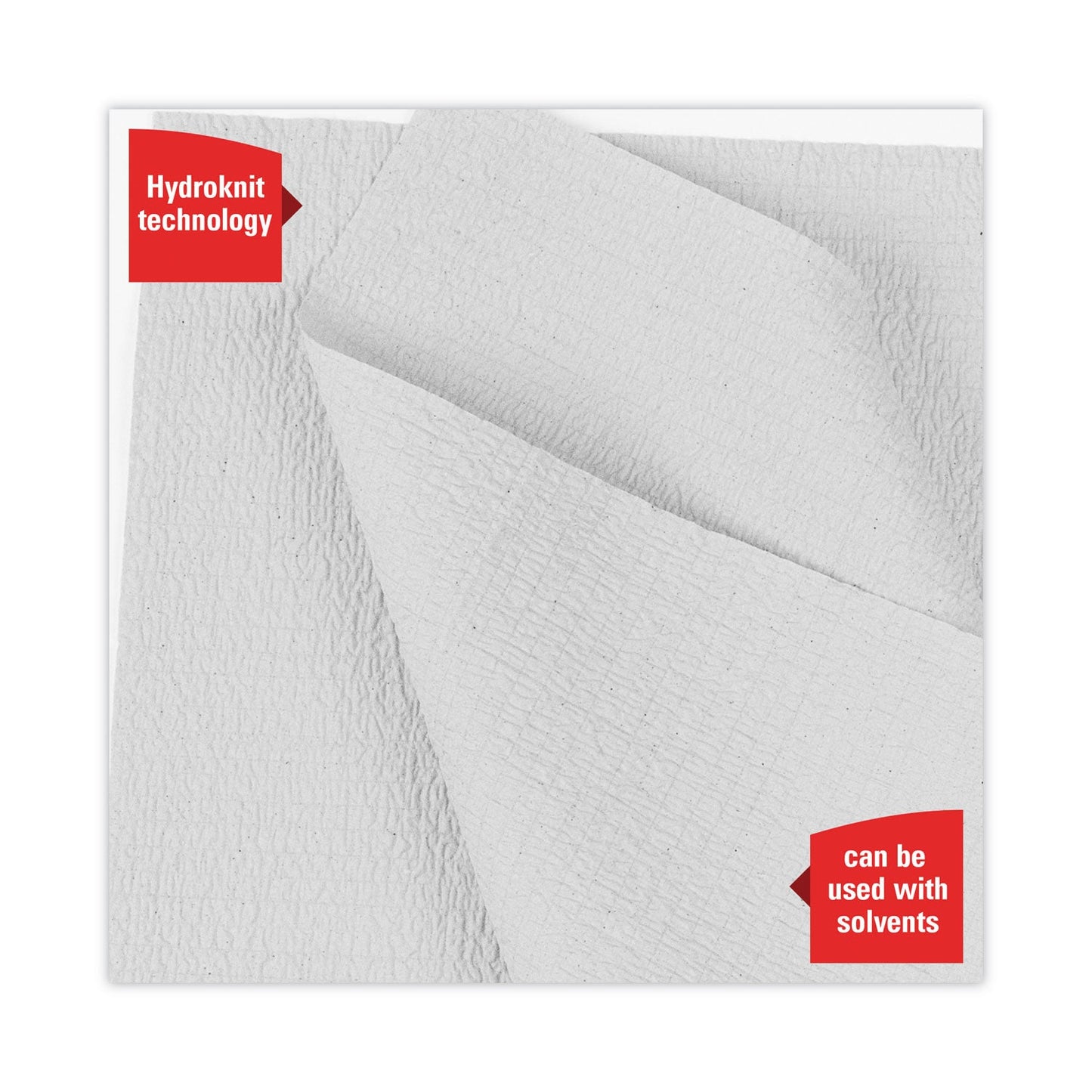 WypAll General Clean X60 Cloths, Small Roll, 9.8 x 13.4, White, 130/Roll, 12 Rolls/Carton