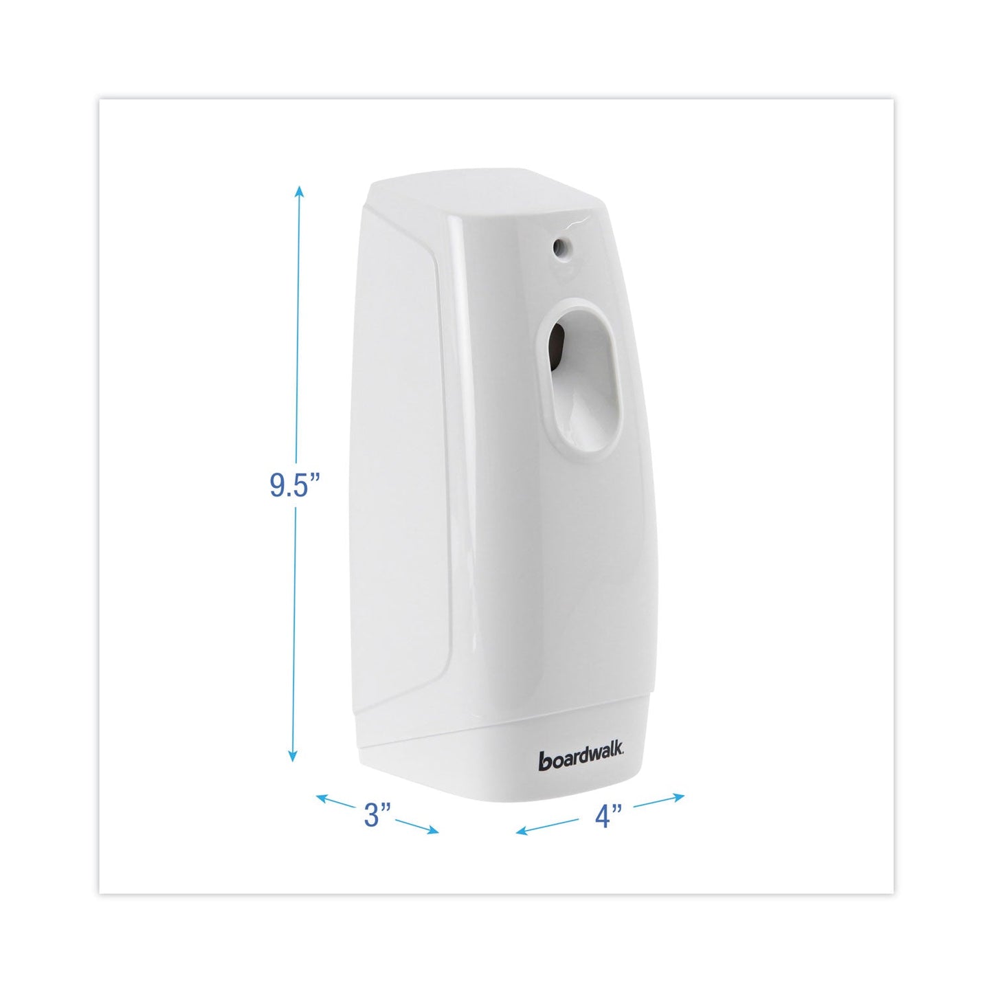 Boardwalk Air Freshener Dispenser Starter Kit, White, Cinnamon Sunset, 5.3 oz