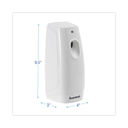Boardwalk Air Freshener Dispenser Starter Kit, White, Cinnamon Sunset, 5.3 oz
