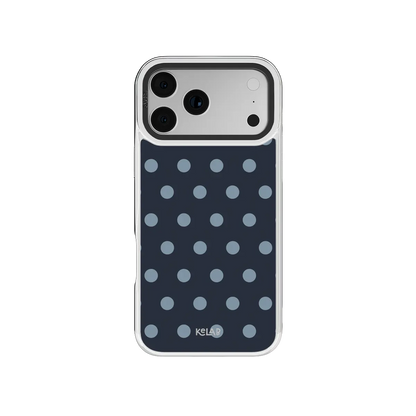 Abyssal Dot | Blue Polka Dot iPhone Case