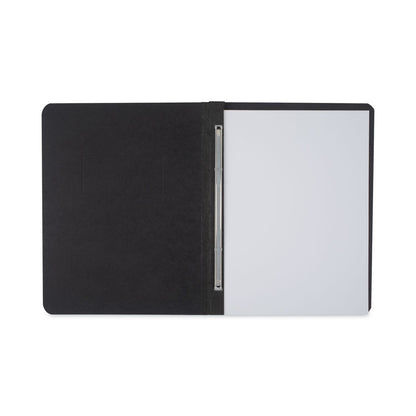 ACCO Pressboard Report Cover with Tyvek Reinforced Hinge, Two-Piece Prong Fastener, 3" Capacity, 8.5 x 11, Black/Black