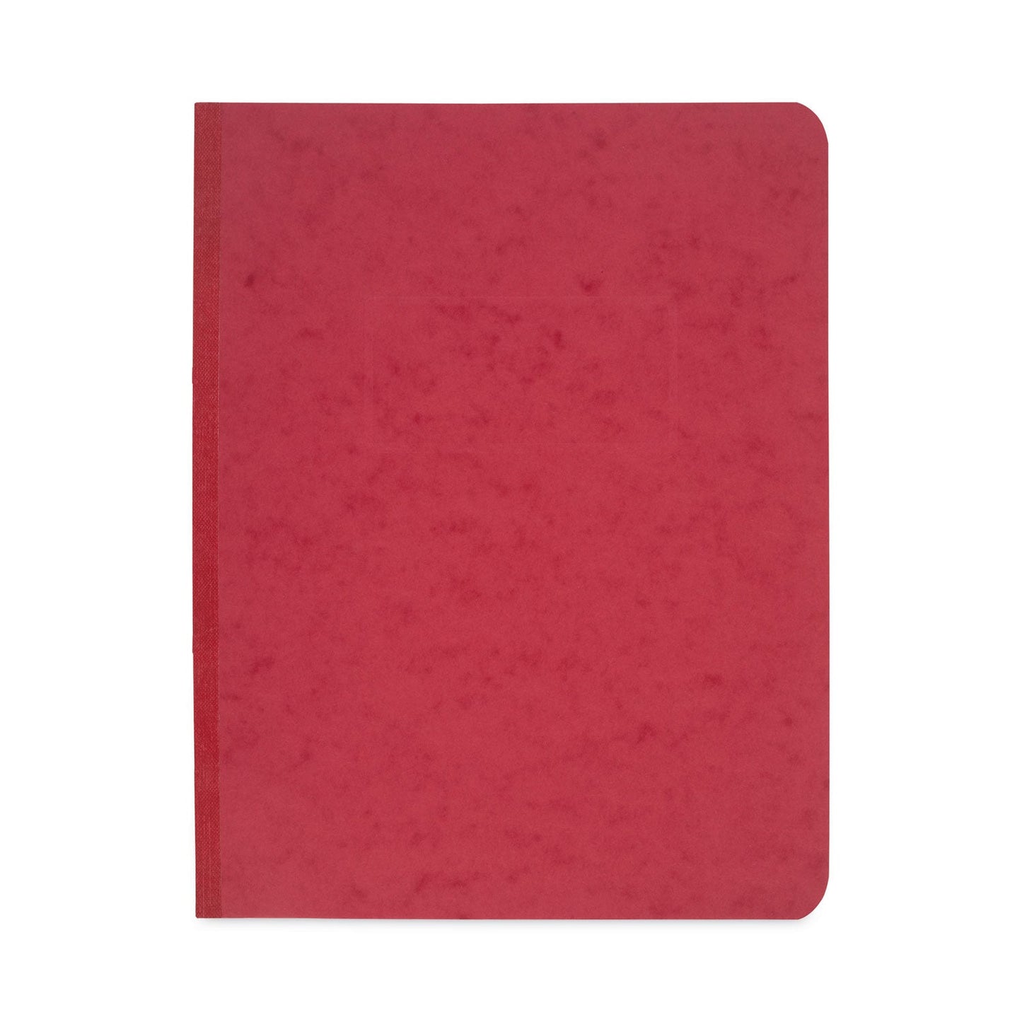 ACCO Pressboard Report Cover with Tyvek Reinforced Hinge, Two-Piece Prong Fastener, 3" Capacity, 8.5 x 11, Red/Red
