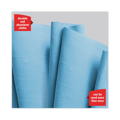 WypAll X70 Cloths, Jumbo Roll, 12.4 x 12.2, Blue, 870/Roll